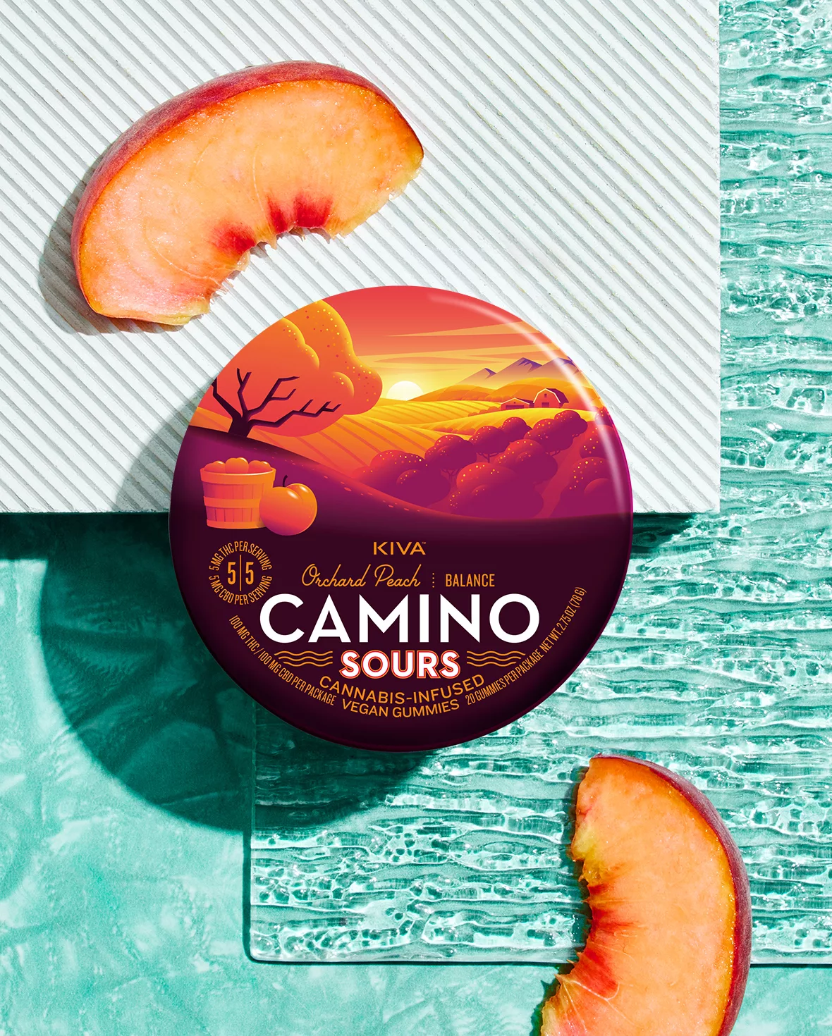 5mg – 5mg CBD ‘Balance’ Orchard Peach 5mg – 5mg CBD ‘Balance’ Orchard Peach