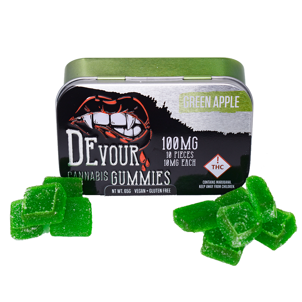 Green Apple Devour Cannabis Gummies UK Green Apple Devour Cannabis Gummies UK