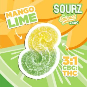 Mango Lime CBC THC Gummies UK