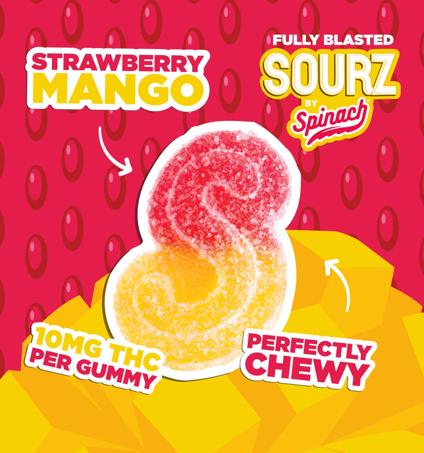 Strawberry Mango THC Gummies UK Strawberry Mango THC Gummies UK