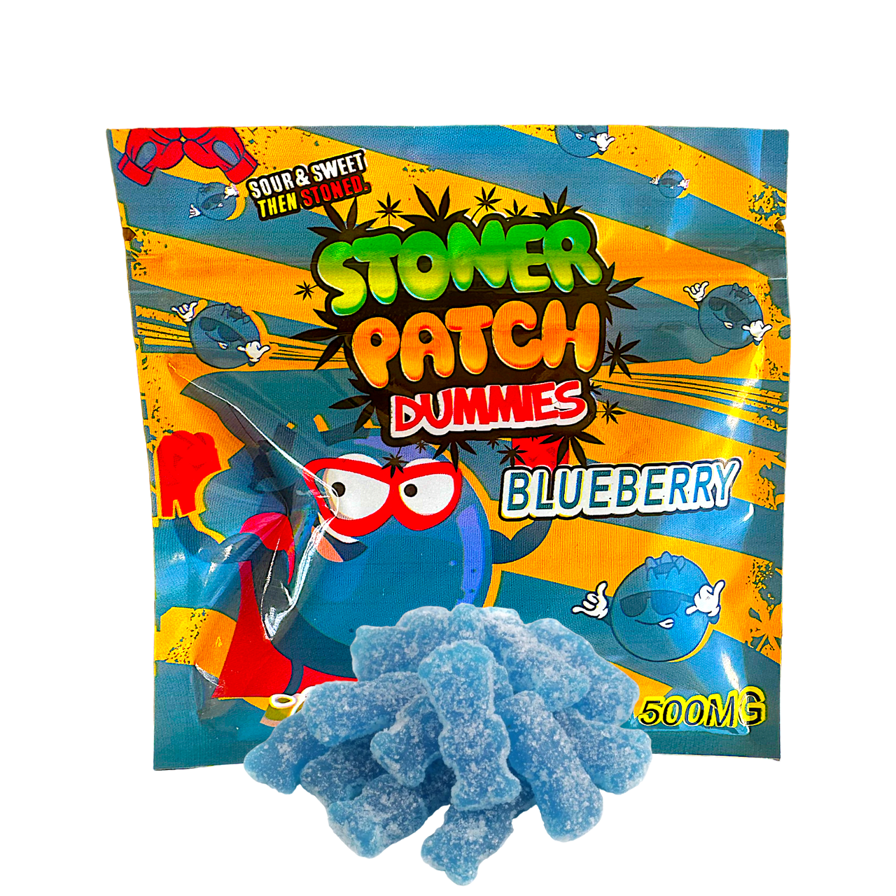 Stoner Patch Dummies Blueberry UK Stoner Patch Dummies Blueberry UK