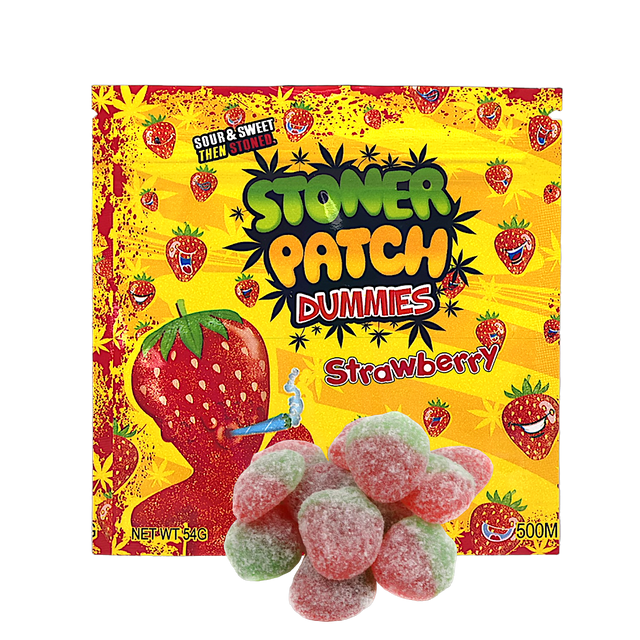 Stoner Patch Dummies Strawberry 500mg UK Stoner Patch Dummies Strawberry 500mg UK