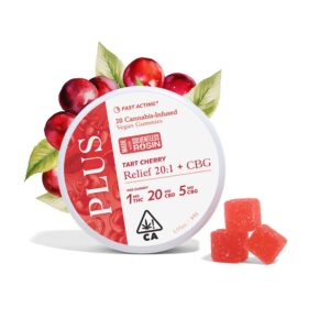 Tart Cherry Relief CBD CBG Gummies UK